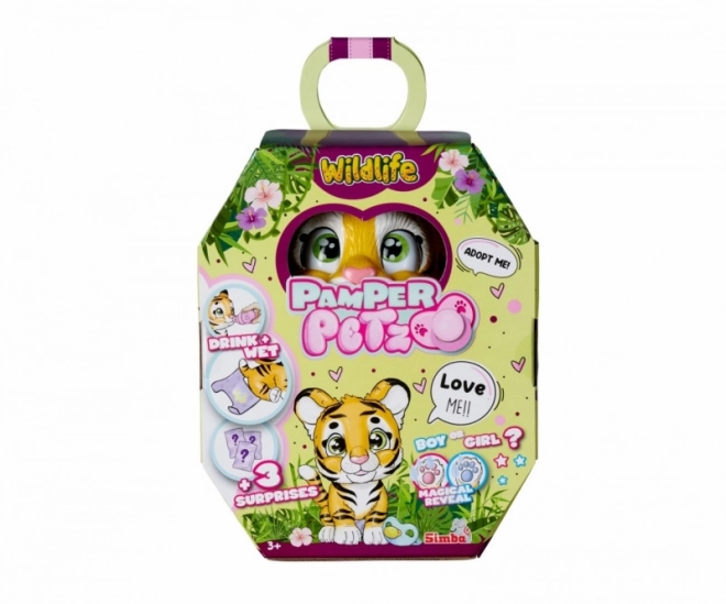 Interaktivt legetøj tiger med ble Pamper Petz