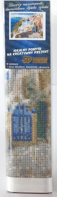 Norimpex Diamantmaleri Santorini 30x40cm