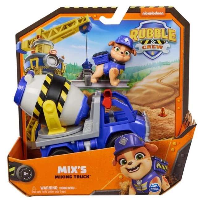 Cementblander fra Paw Patrol-kollektionen: Rubble og hans hold