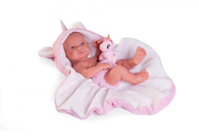 Antonio Juan 50086 NICA - realistisk dukke baby med hel vinyl krop - 42 cm