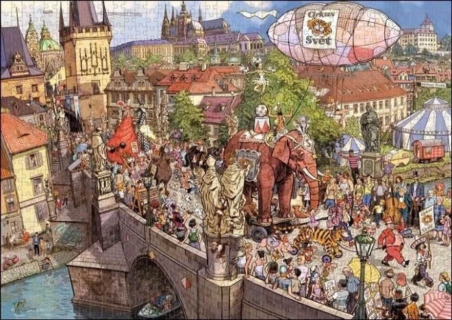 Gådegåden Gadeparade 2000 brikker