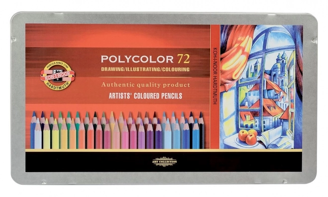 Kunstnerfarveblyanter Koh-i-noor Polycolor 72 stk