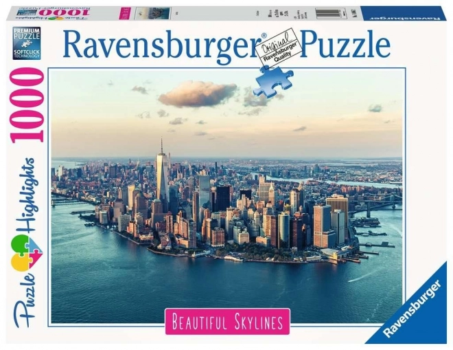 Ravensburger Puslespil New York 1000 brikker