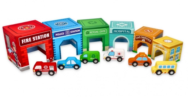 Lelin Pyramide Garage til biler