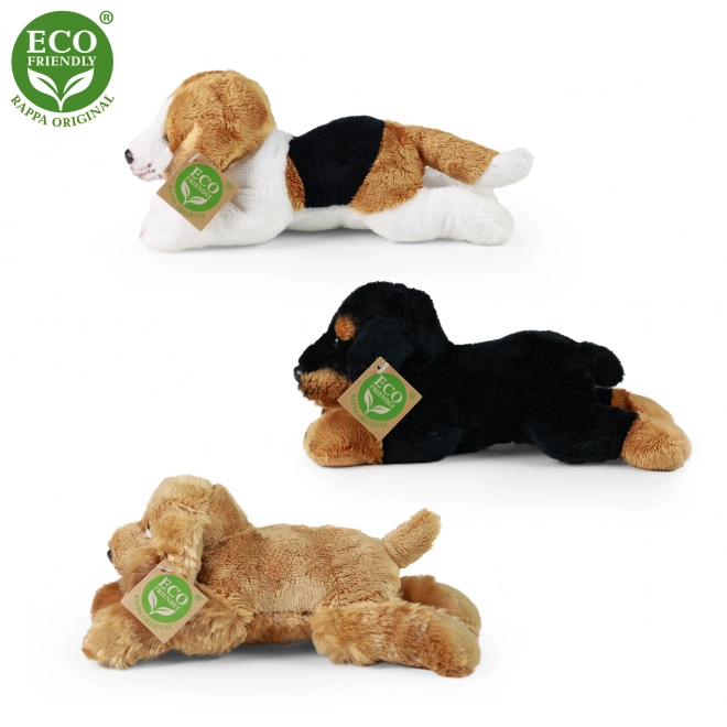 Plysbamsehund 18 cm øko-venlig