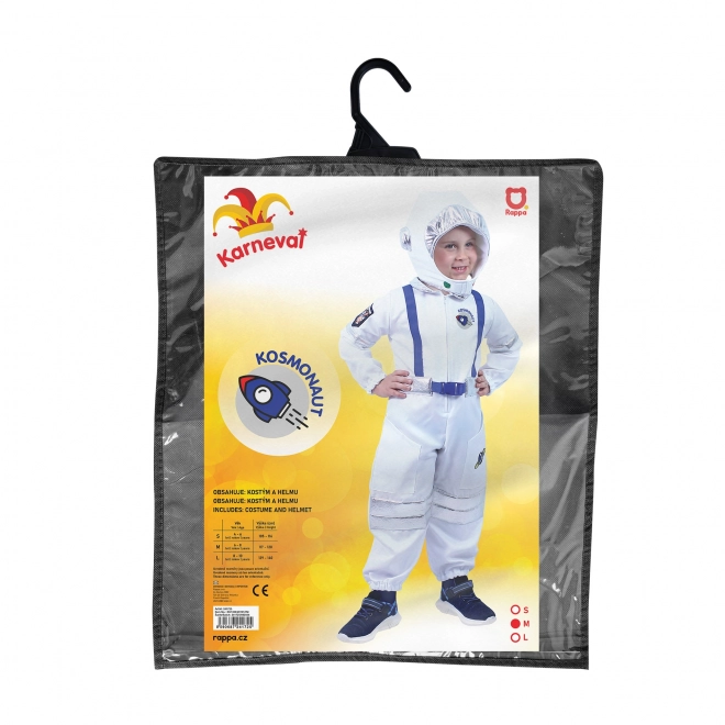 Børnekostume astronaut/kosmonaut (M)