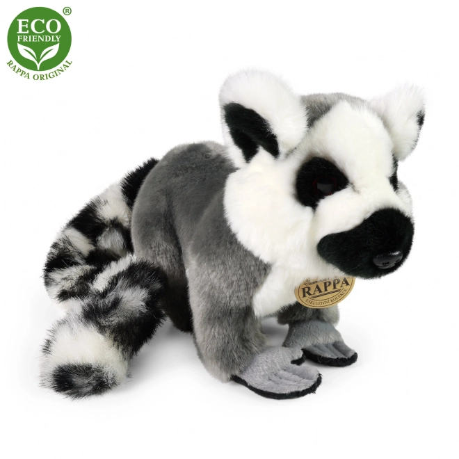Stående plyssede lemur 28 cm MILJØVENLIG