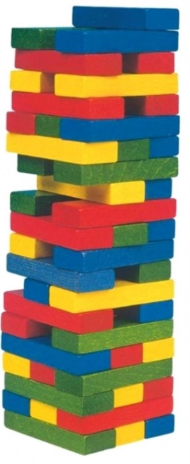 Farverigt tårn til børn - WOODY Tower