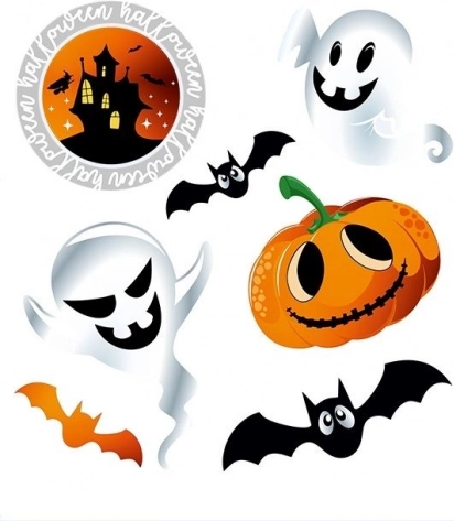 Muntre halloweenmotiver