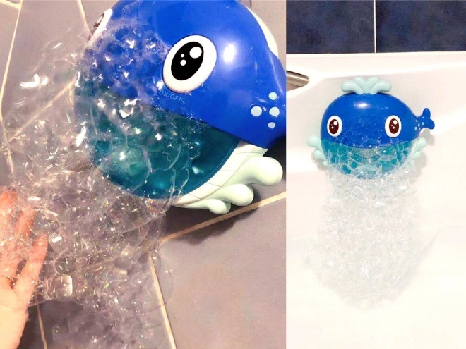 Badelegetøj Bubble Whale laver skum + melodier ZA3280