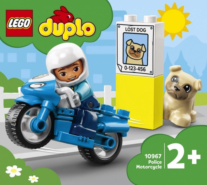 LEGO Duplo 10967 Politimotorcykel