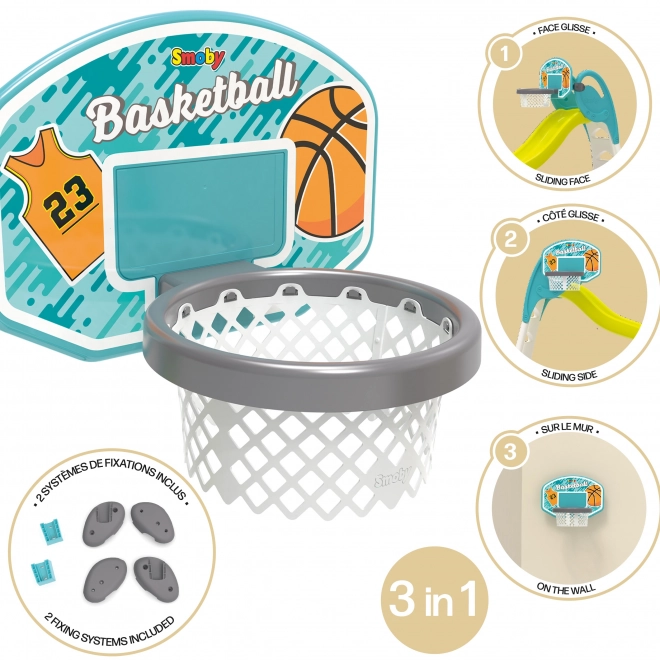 Basketballkurv Smoby