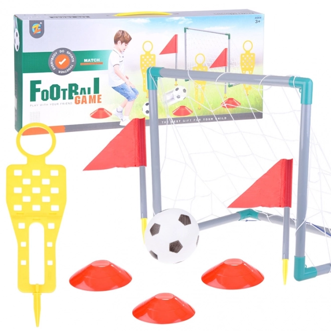 Fodboldmål til børn med tilbehør