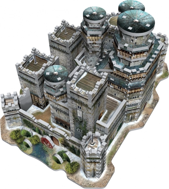 WREBBIT 3D puslespil Game of Thrones: Winterfell 910 brikker