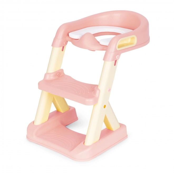 Gul børnepotte med trin ECOTOYS