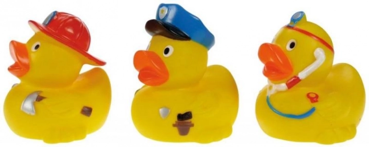 Badeænder Professionelle uden ftalater 8 cm