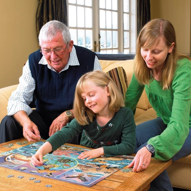 COBBLE HILL Familiepuzzle Ocean Magi 350 brikker