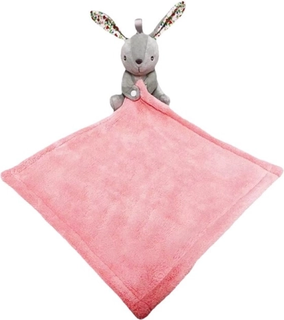 Børnehåndklæde Kanin 35 × 35 cm rosa