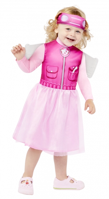 Paw Patrol Kostume - Skye, 4-6 år