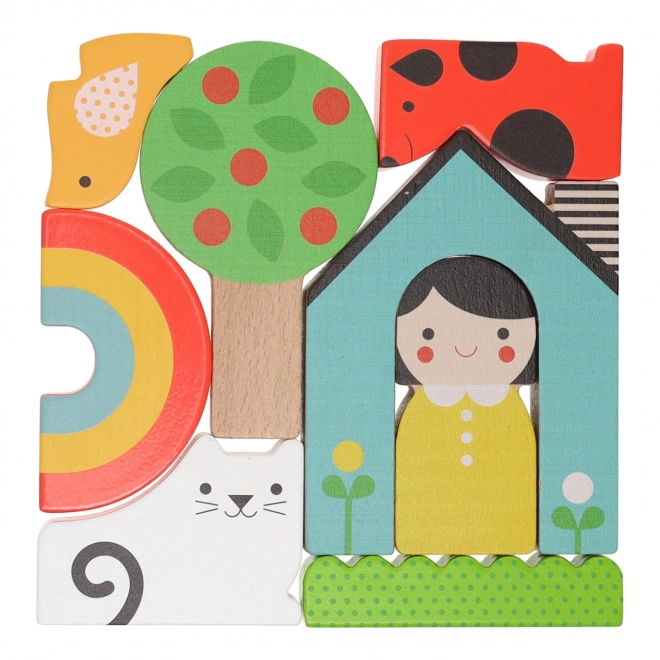 Træbyggesæt Hus Petit Collage