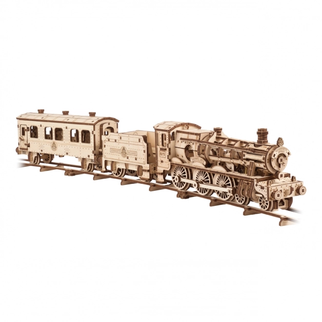 Ugears 3D træ mekanisk puslespil Harry Potter Hogwarts Ekspres