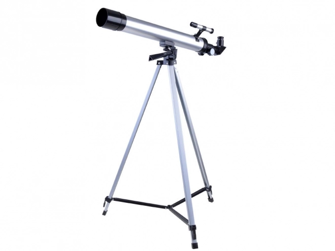Børneuddannelsesteleskop på stativ med zoomoptik