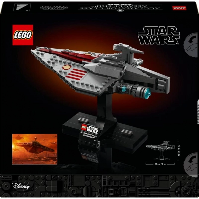 Lego Star Wars Acclamator Krydstogtskib