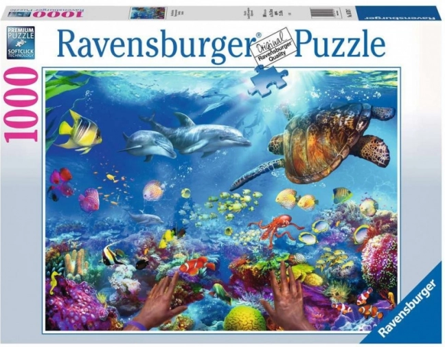 Ravensburger Puslespil Snorkling 1000 brikker