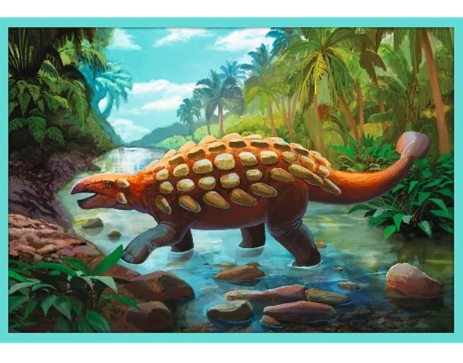 Puzzle Mød dinosaurerne