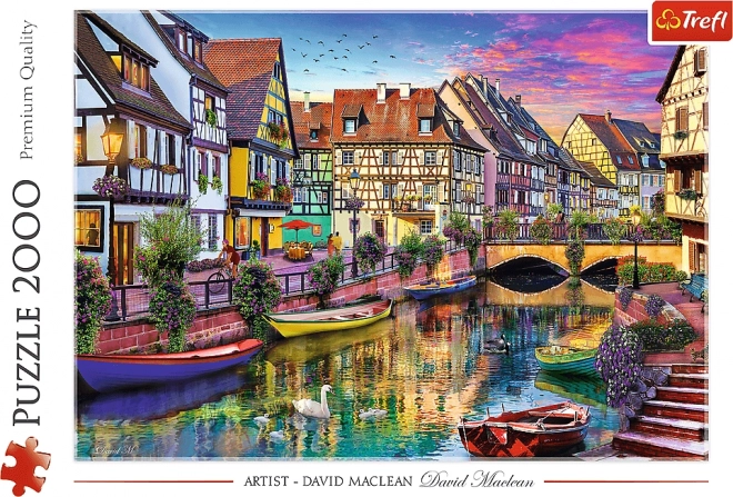 Puslespil 2000 brikker Colmar Frankrig