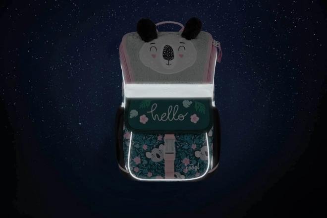 BAAGL SÆT 5 Zippy Baby Koala: skoletaske, penalhus, pose, mapper, boks