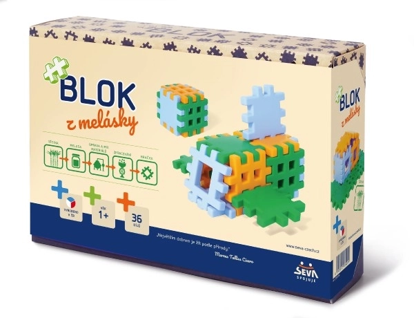 Byggesæt Blok fra Melásky