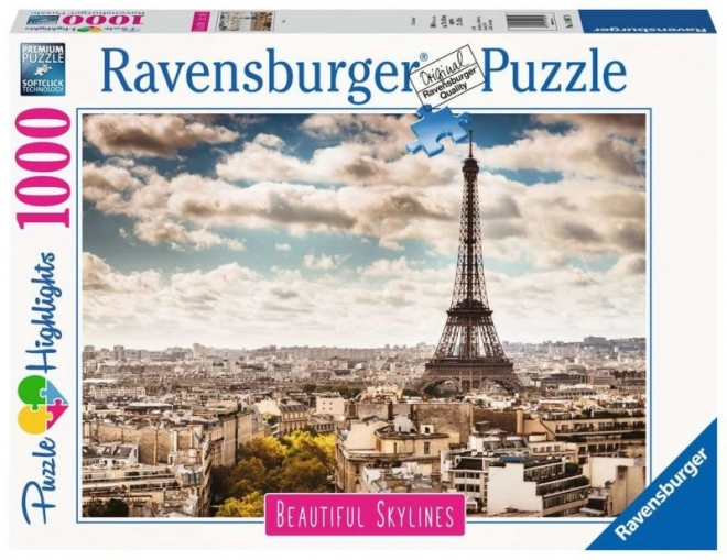 Ravensburger puslespil Paris 1000 brikker