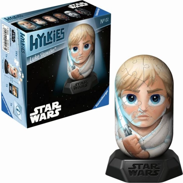 Samlerfigur STAR WARS: Luke Skywalker 3D-puslespil