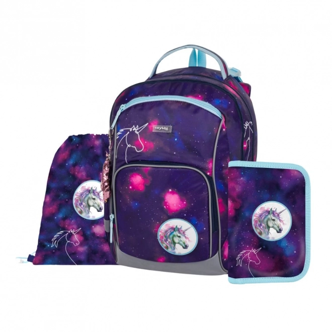 Skole sæt OXYBAG OXY GO Unicorn