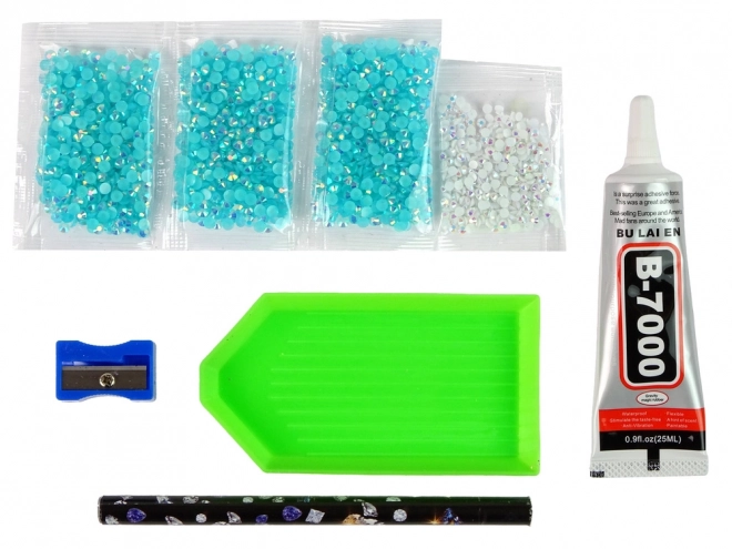 Kreativt sæt LEAN Toys DIY Crystal Deer