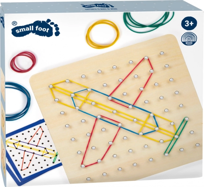 Small Foot Træbræt Geoboard