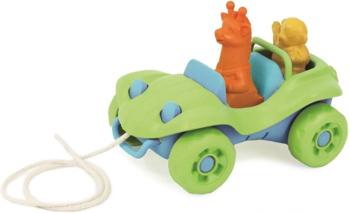 Trækbil grøn fra Green Toys