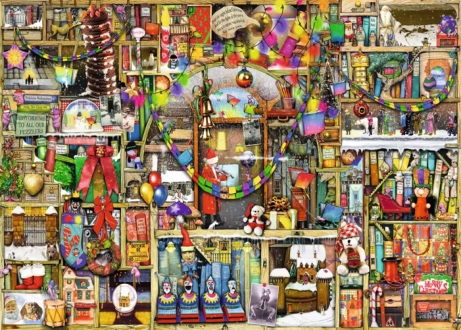 Ravensburger puslespil Julekredens 1000 brikker