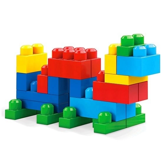 Mega Bloks Først Byggere Klodser i plastikpose 60 stk