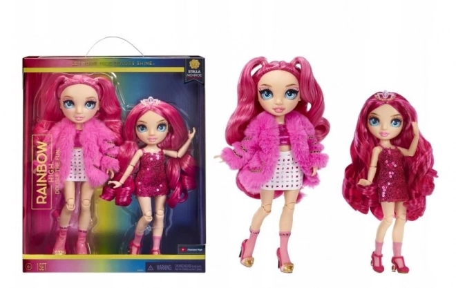 Rainbow High 2-pak dukke Stella Monroe