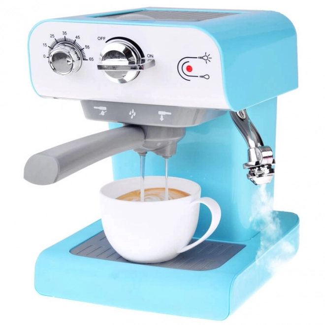 Børnekaffemaskine My Home med kop Blå-hvid