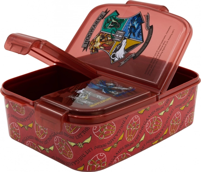 STOR Multi Box til frokost Harry Potter: Hogwarts-våbenskjolde