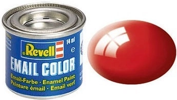 Revell emaljemaling ildrød blank