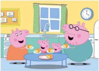 Populært PEPPA PIG-motiv