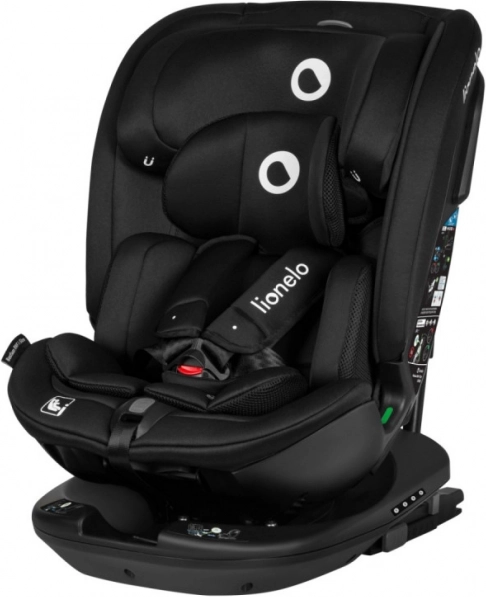 Autostol Lionelo Bastiaan RWF i-Size 0–36 kg – Black