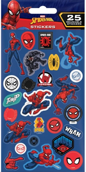 Klistermærker med Spiderman-motiv