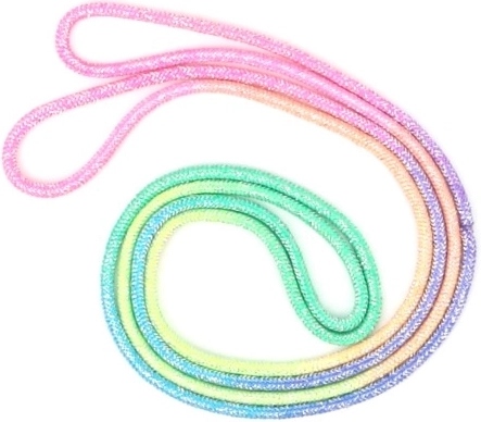 Blød og elastisk regnbuesnor