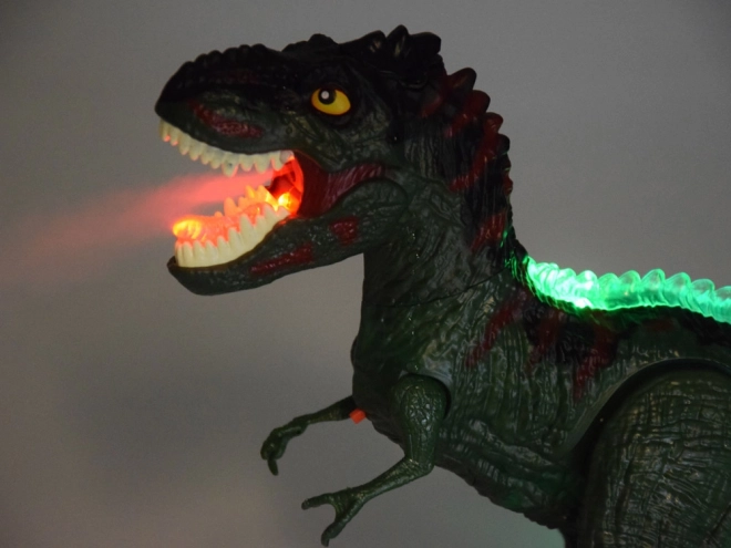 Fjernstyret dinosaurus med sensor – Grøn