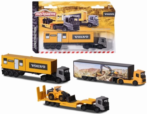 Volvo transporter – metal lastbil, 3 varianter
